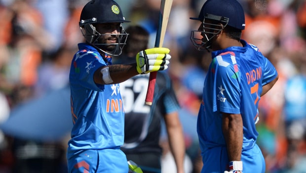 MS Dhoni Ravindra Jadeja