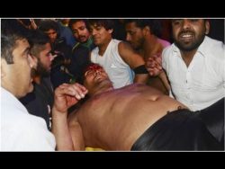Indian Wrestler ‘The Great Khali’ Gets Injured into the Ring | WWE Wrestling