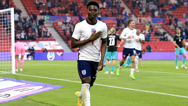Bukayo Saka England Euro 2020